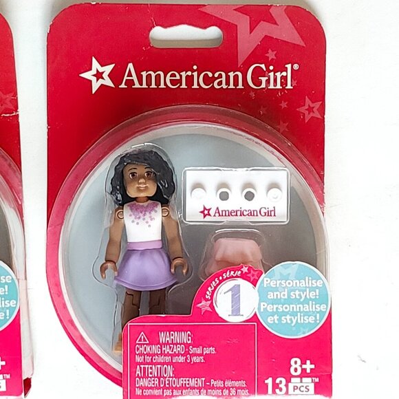 AMERICAN GIRL Series 1 MEGA BLOCKS FIGURE BNIP - Picture 1 of 2